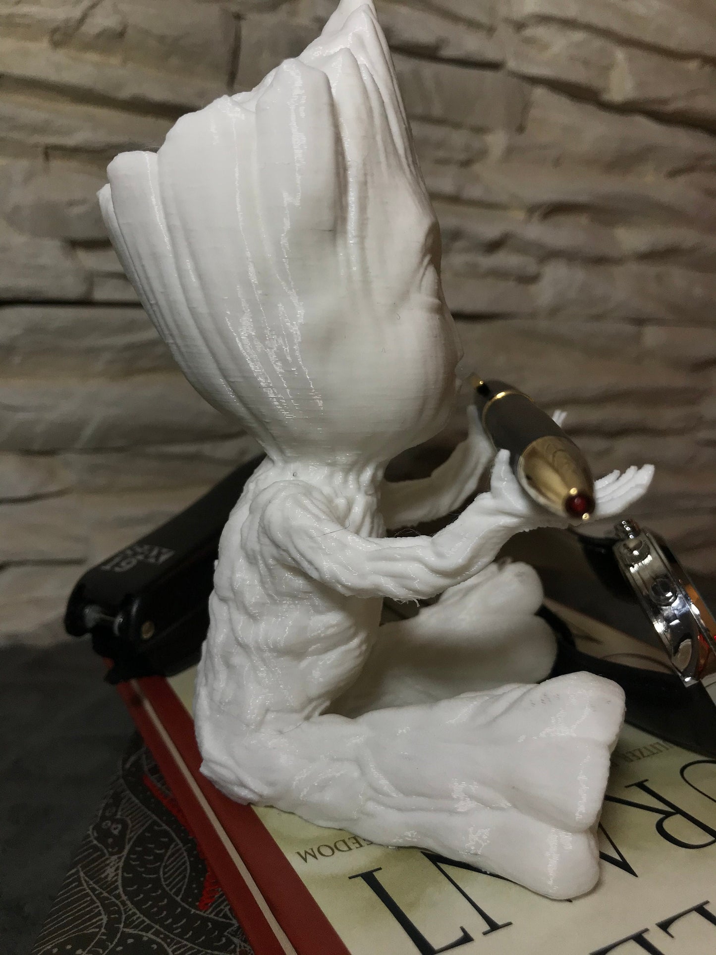 Baby Groot Pen holder / Guardians of the Galaxy / 3D printed