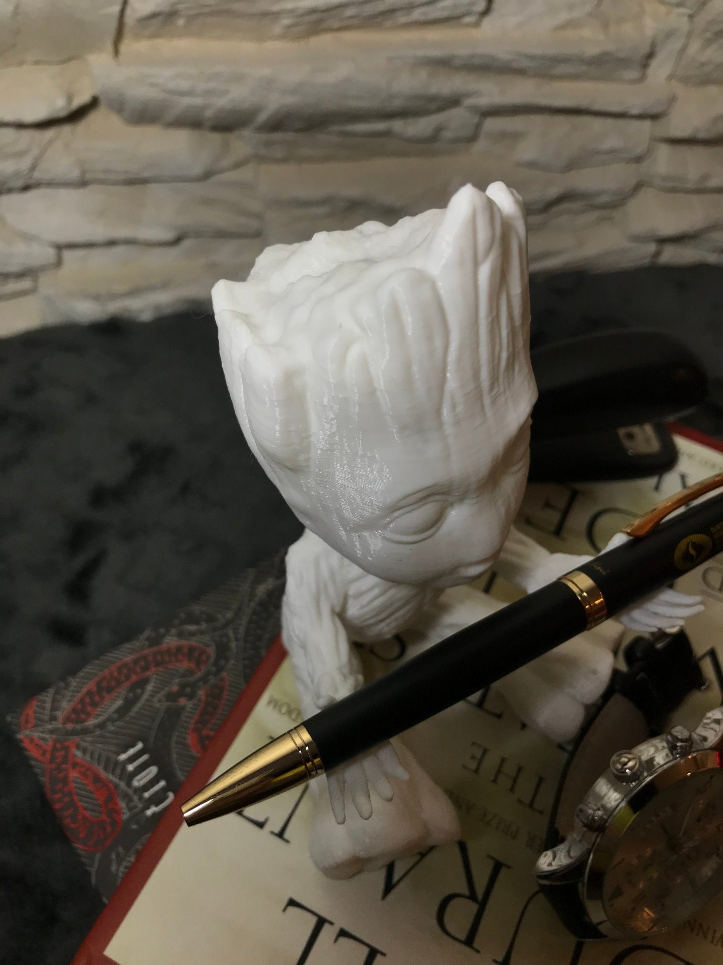 Baby Groot Pen holder / Guardians of the Galaxy / 3D printed