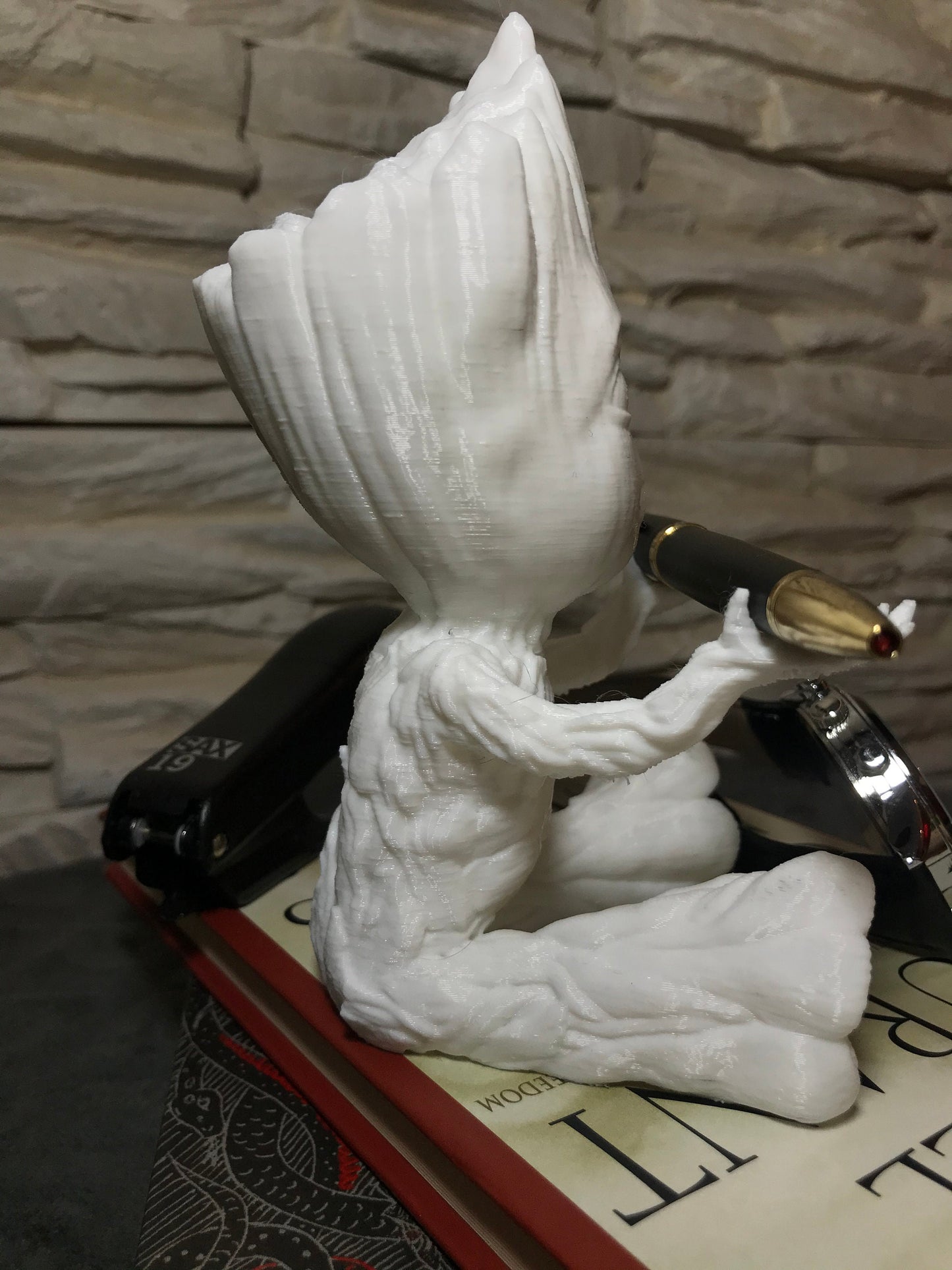 Baby Groot Pen holder / Guardians of the Galaxy / 3D printed