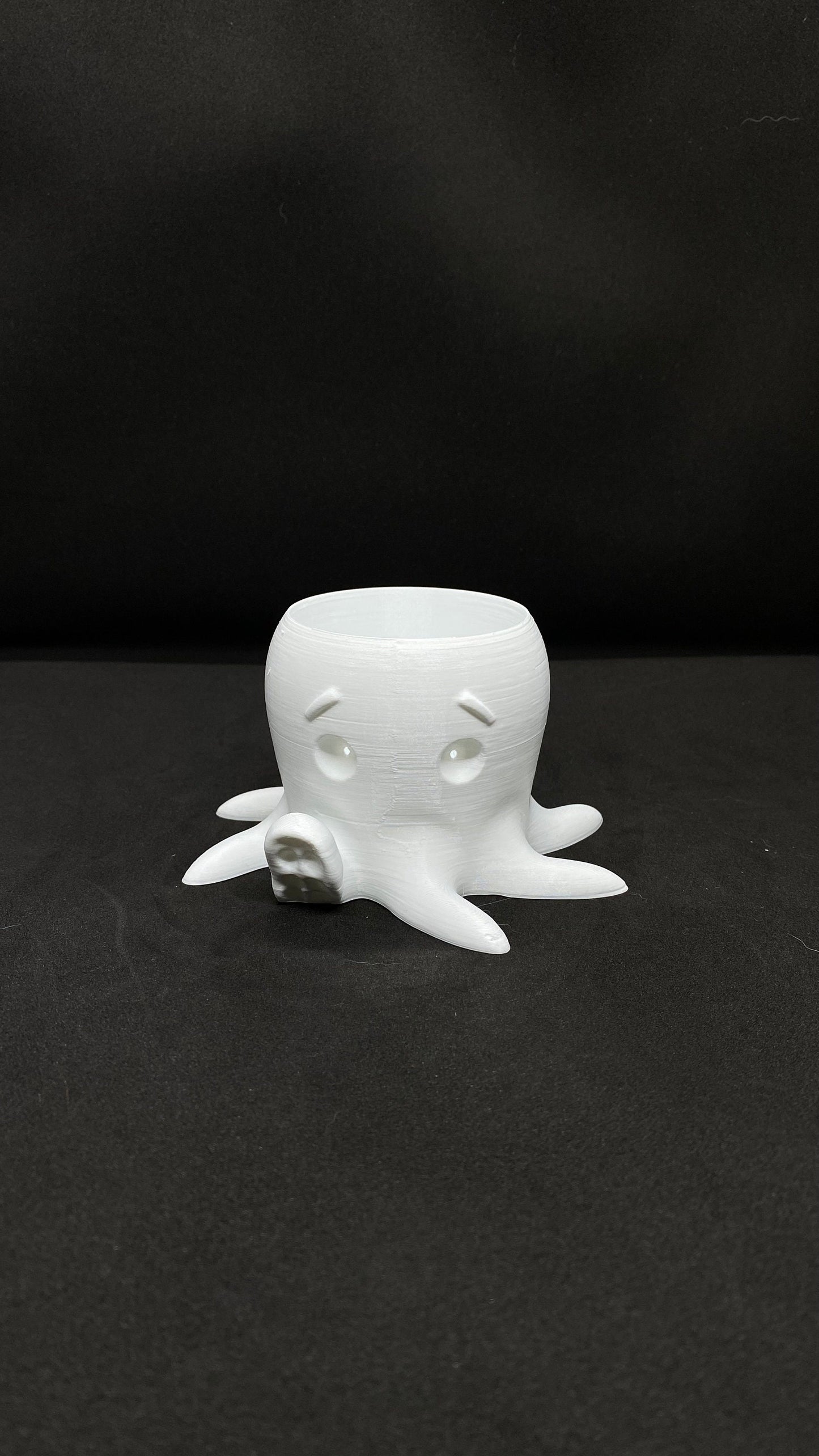 cute tentacle succulent holder in PLA