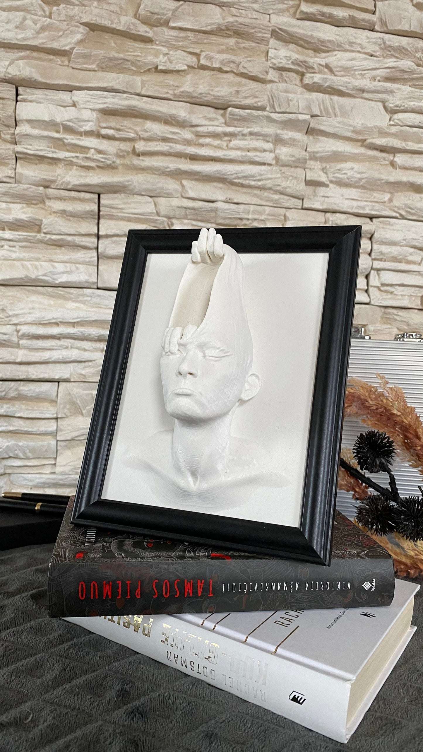 Open your Mind Framed Wall Art / 3D Printed
