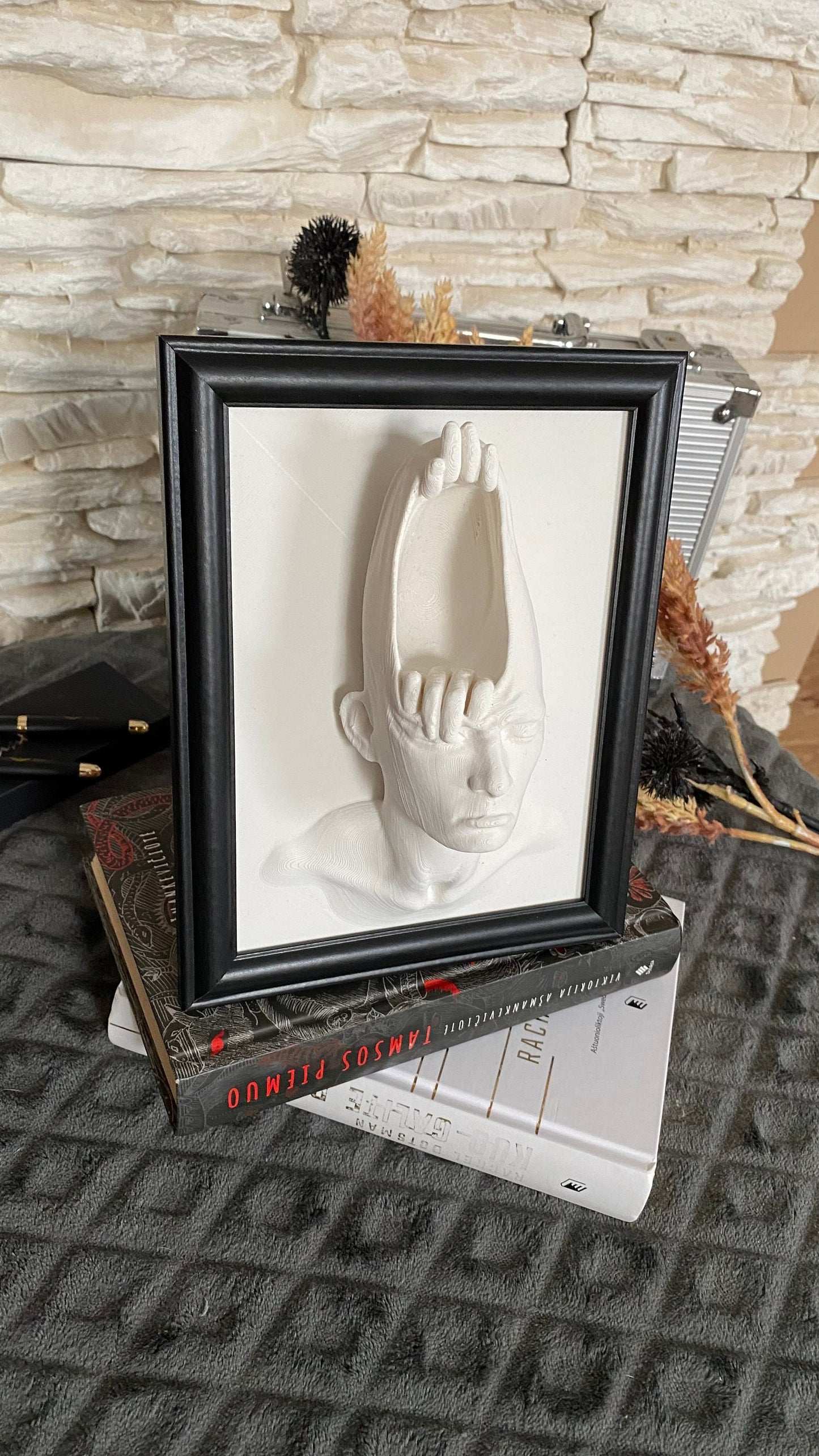 Open your Mind Framed Wall Art / 3D Printed