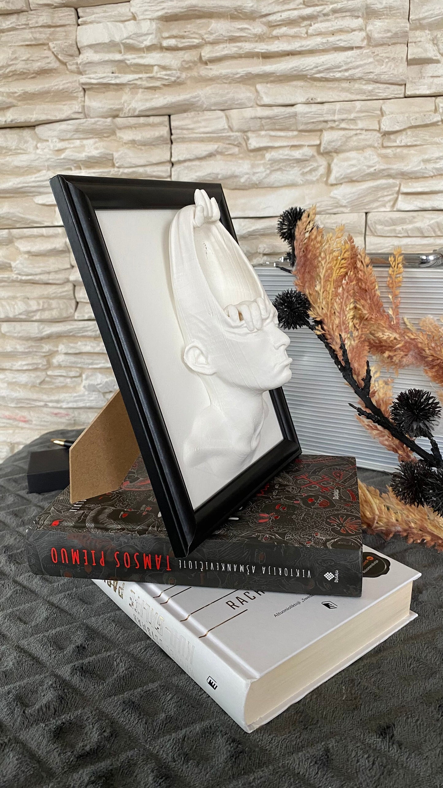 Open your Mind Framed Wall Art / 3D Printed