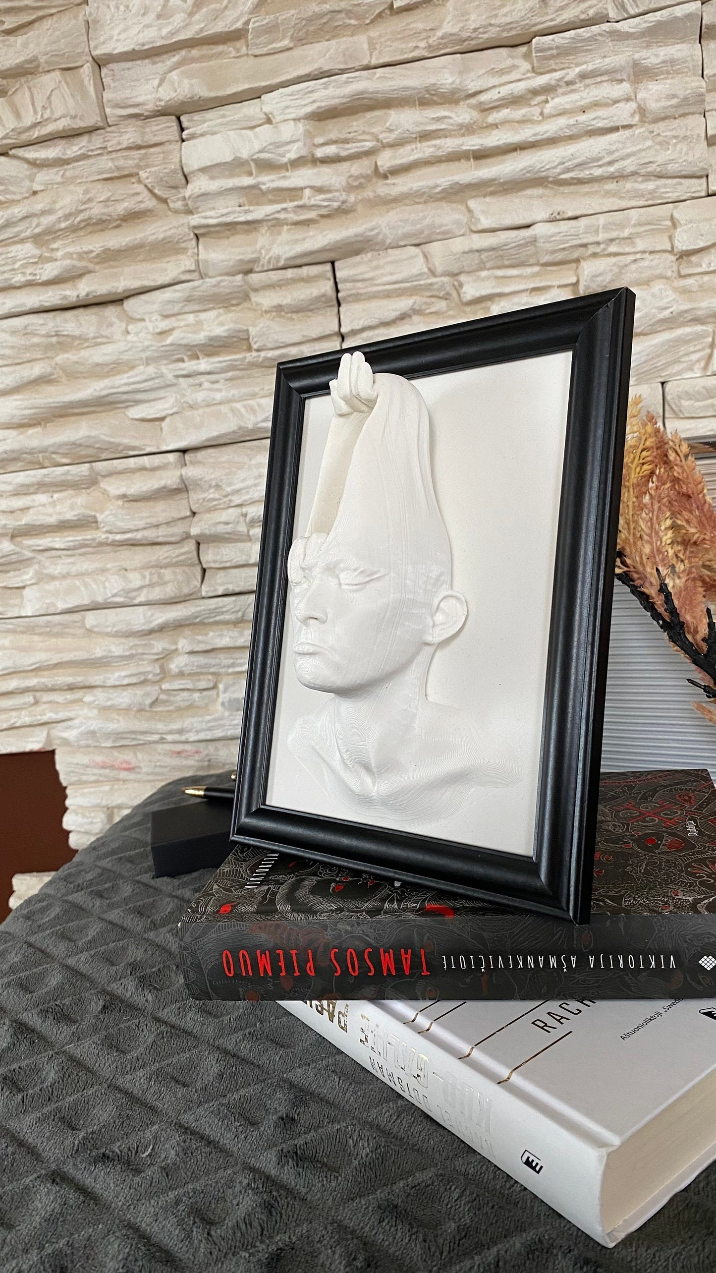 Open your Mind Framed Wall Art / 3D Printed