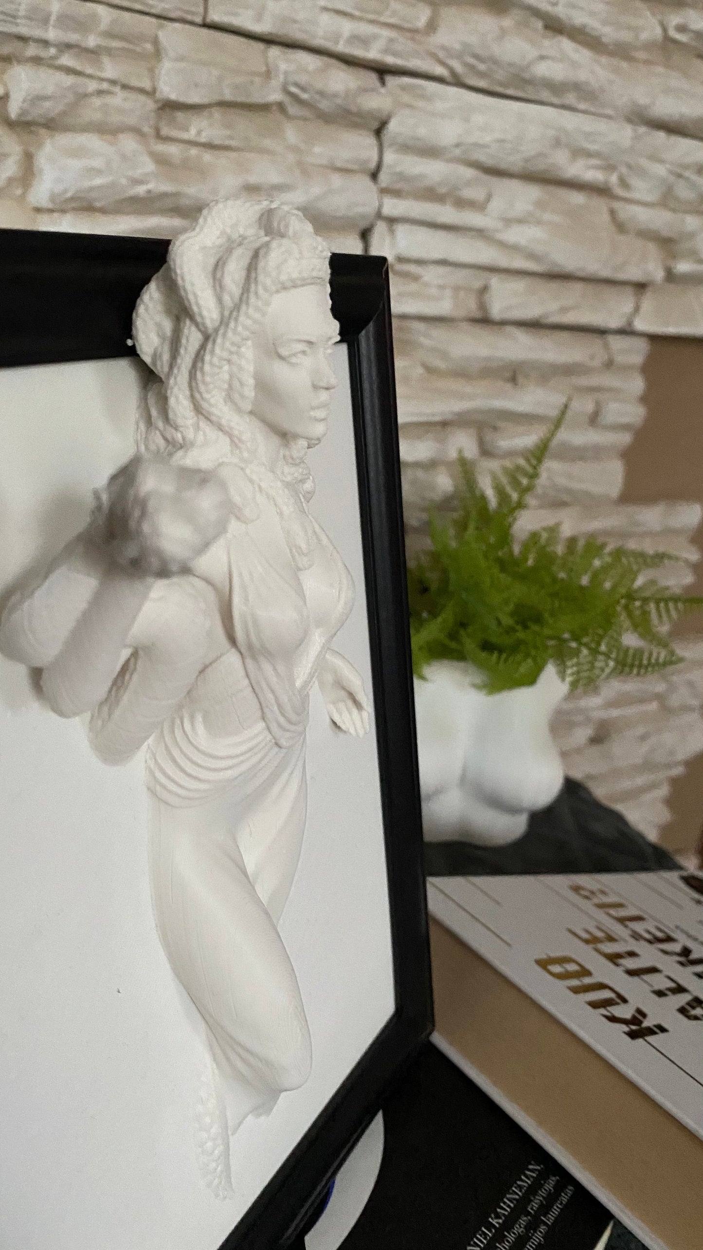 Medusa Figure Wall Art / 3D Printed