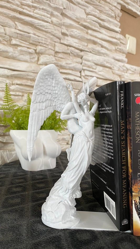 Angel and Devil Kiss Bookend / 3D printed