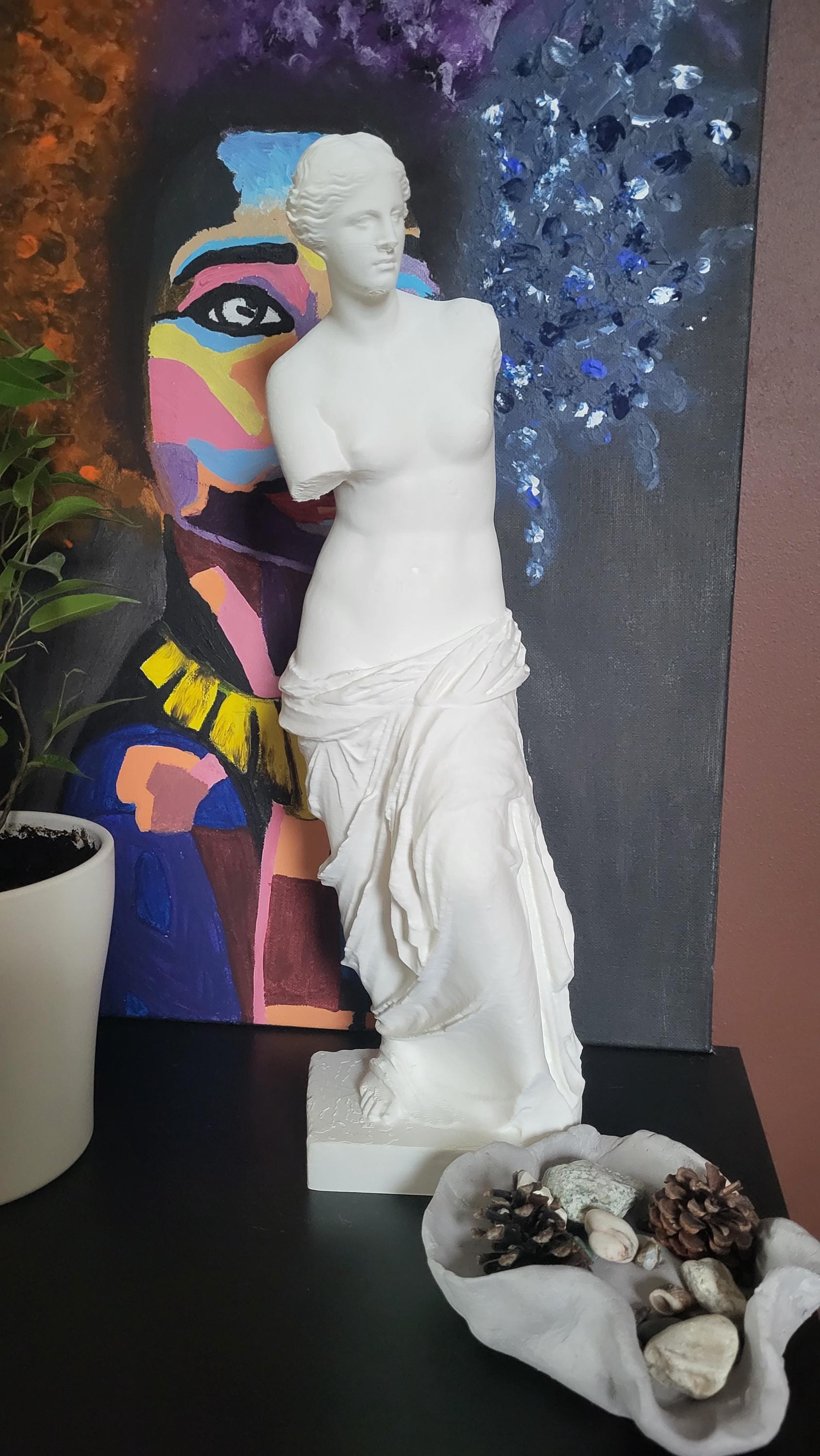 Venus de Milo Statue Replica - Greek Statue of Aphrodite from Milos / 3D printed