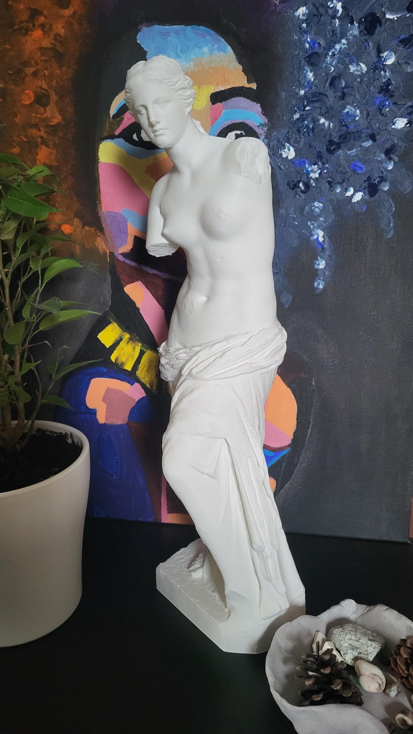 Venus de Milo Statue Replica - Greek Statue of Aphrodite from Milos / 3D printed